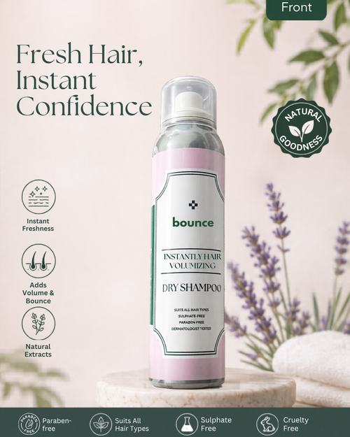 Bounce hair dry shampoo