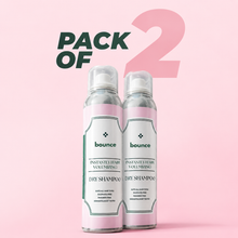 Pack of 2- Bounce dry shampoo